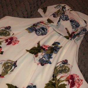 Floral tank blouse